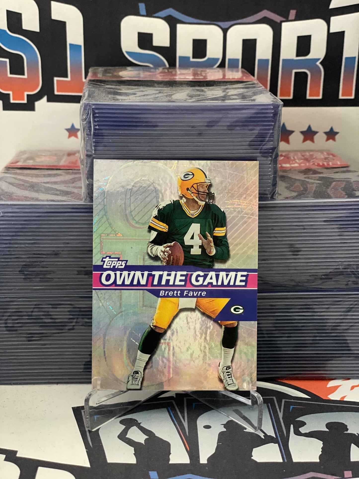 2002 Topps (Own The Game) Brett Favre #OG4