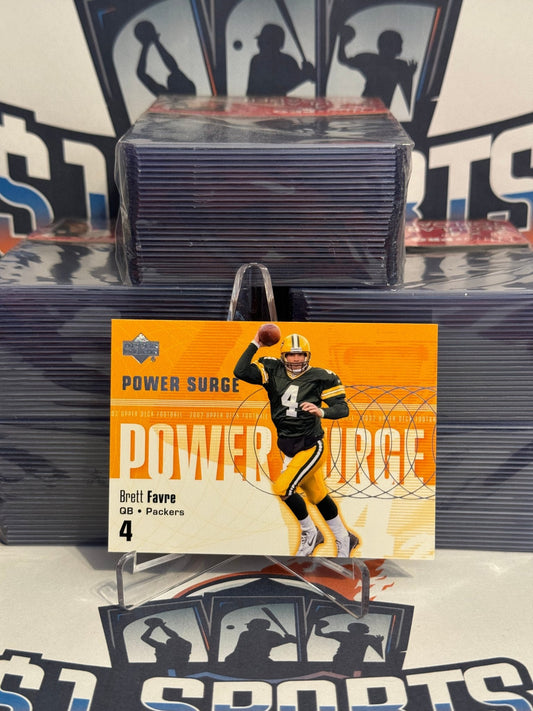 2002 Upper Deck (Power Surge) Brett Favre #PS-5