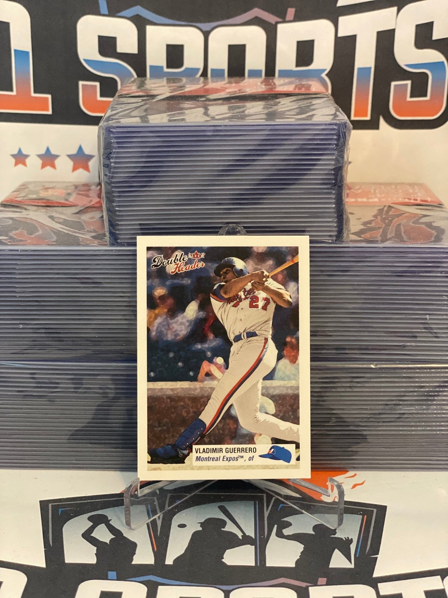 2003 Fleer (Double Header Mini) Vladimir Guerrero Sr. #105