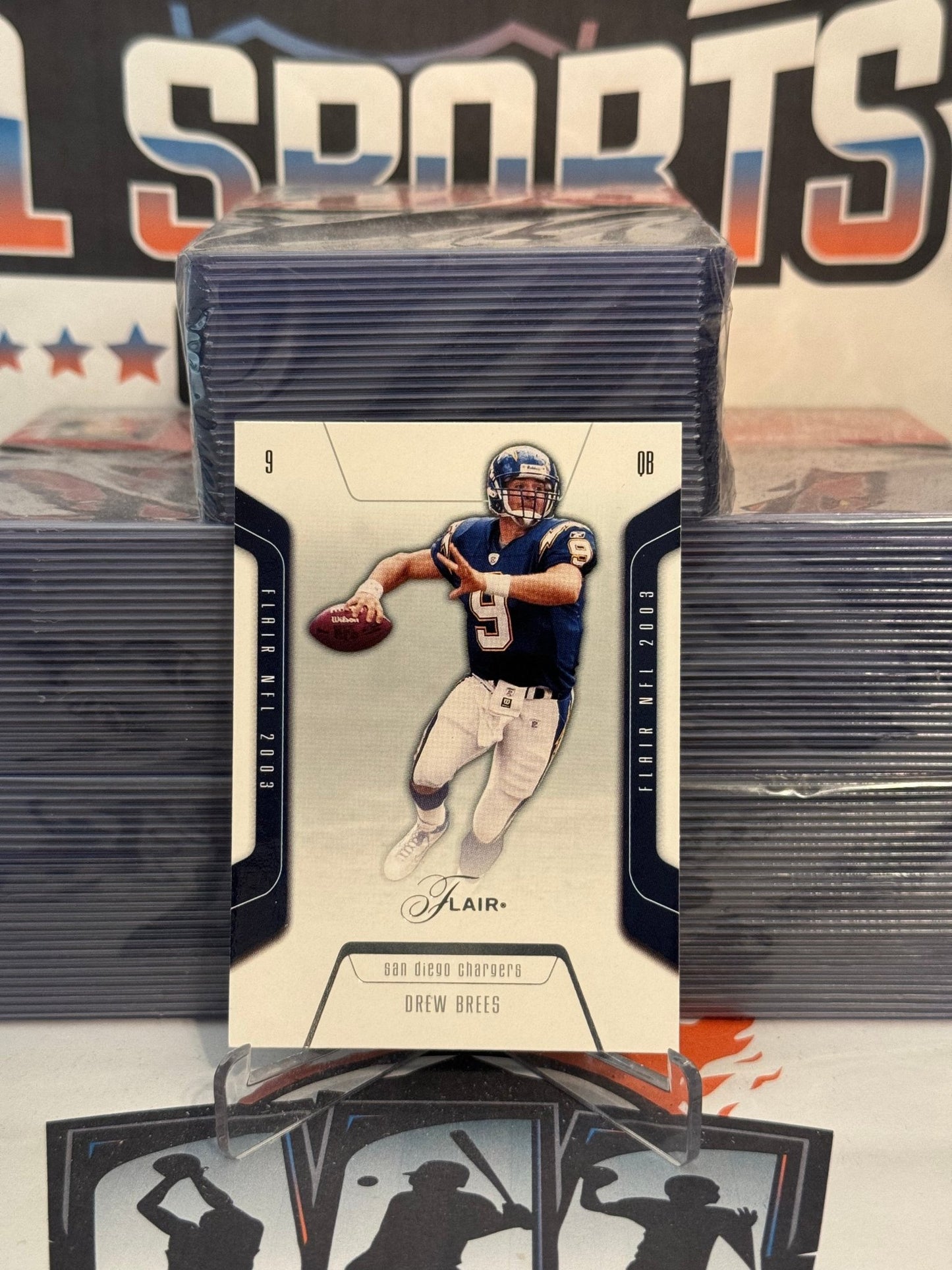 2003 Fleer Flair Drew Brees #10