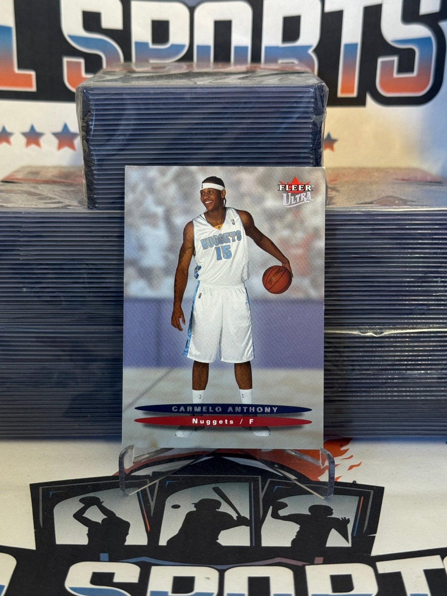 2003 Fleer Ultra Carmelo Anthony Rookie #173