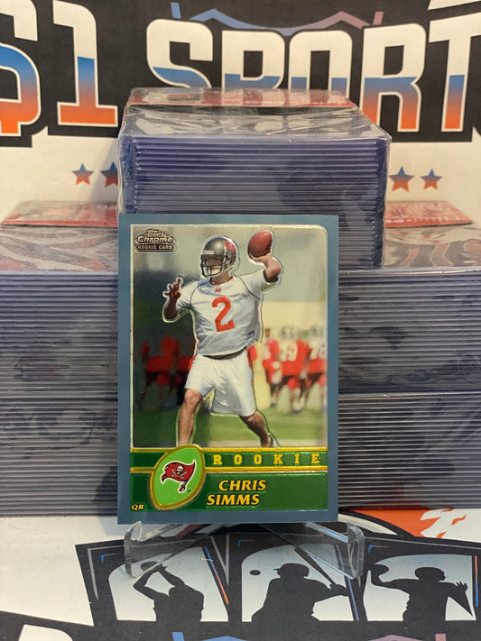 2003 Topps Chrome Chris Simms Rookie #180