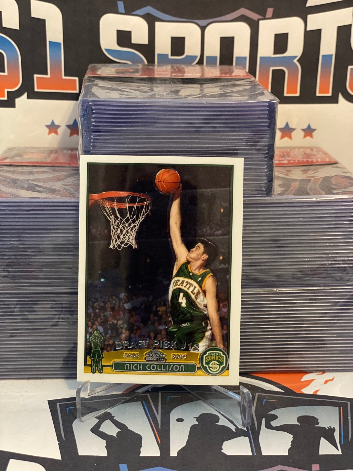 2003 Topps Chrome Nick Collison Rookie #122