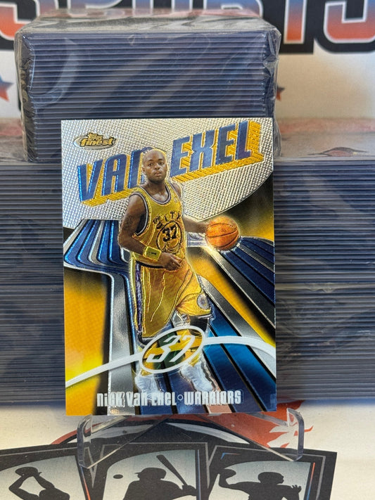 2003 Topps Finest Nick Van Exel #77