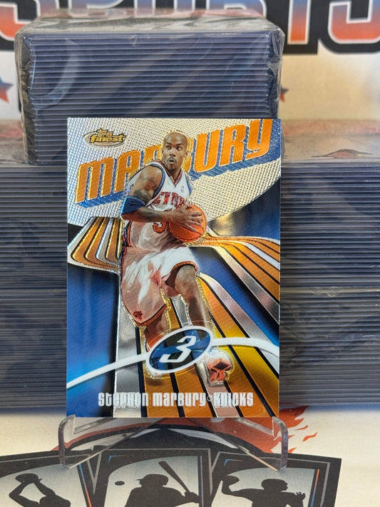 2003 Topps Finest Stephon Marbury #32