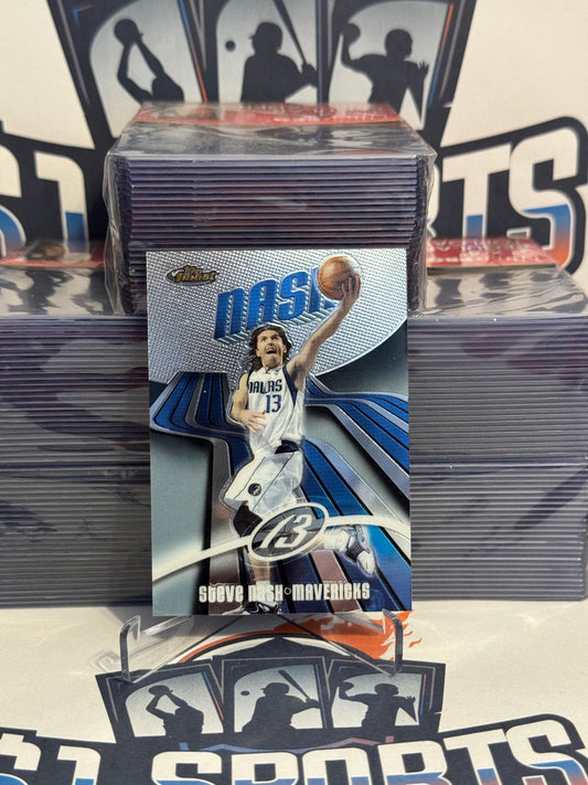 2003 Topps Finest Steve Nash #80