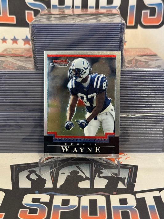 2004 Bowman Chrome Reggie Wayne #22