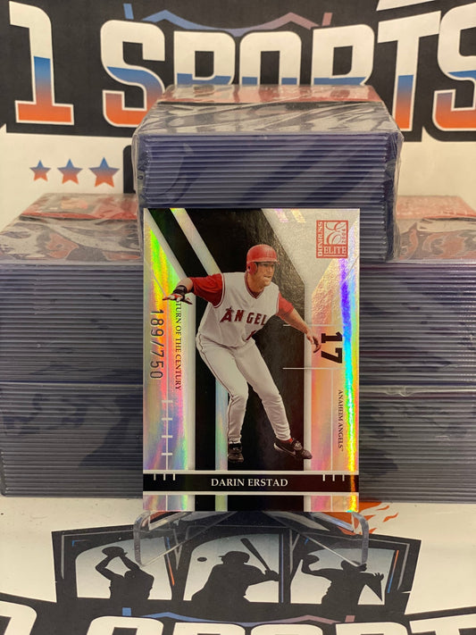 2004 Donruss Elite (Turn of the Century 189/750) Darin Erstad #2