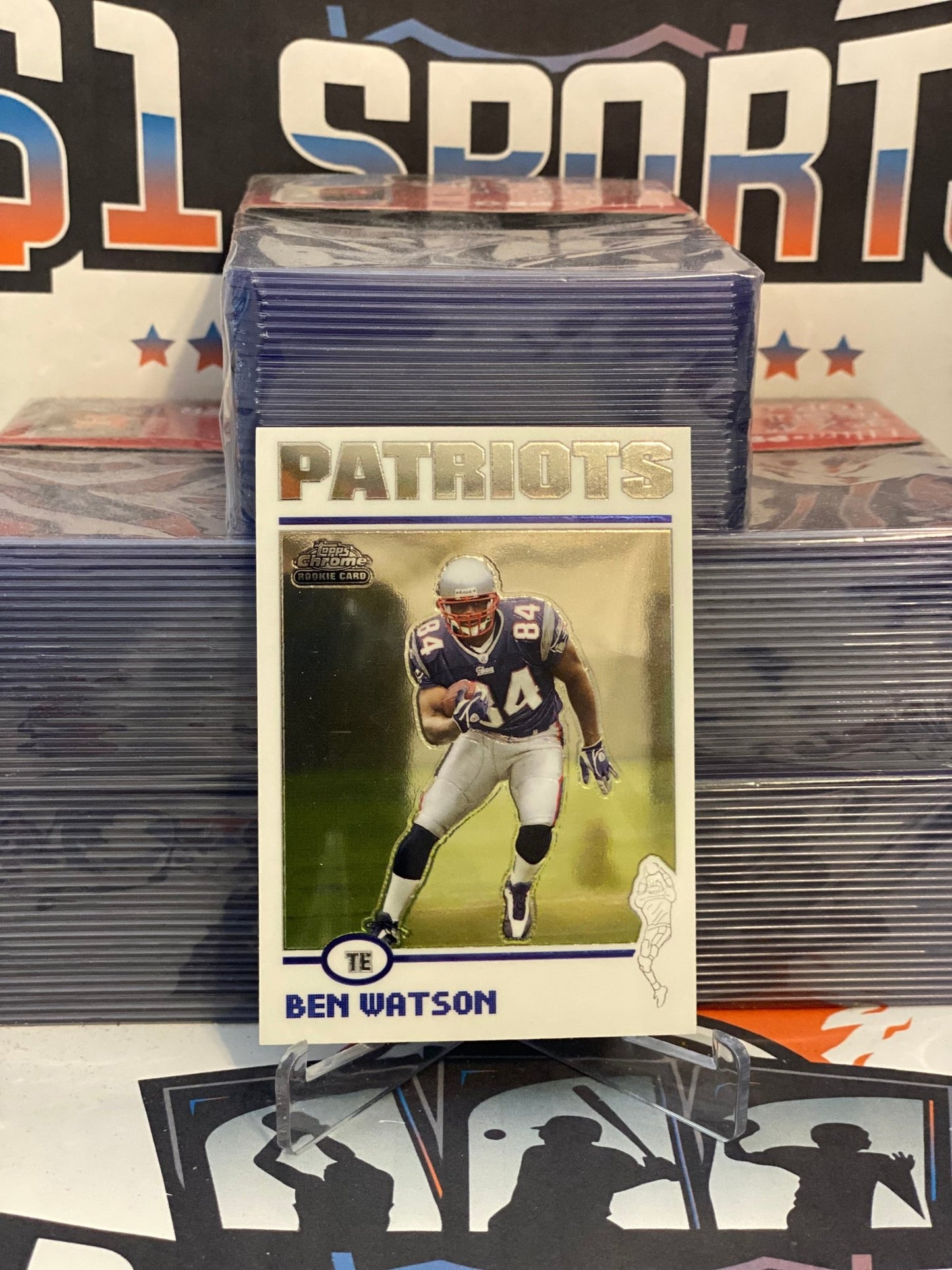 2004 Topps Chrome Ben Watson Rookie #197