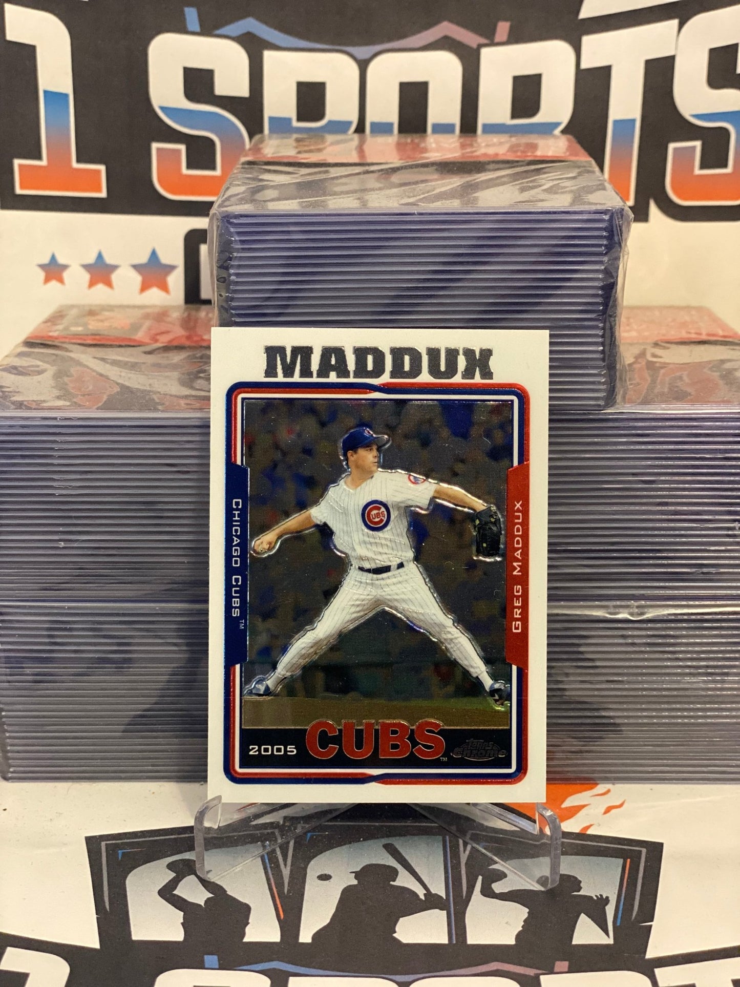 2004 Topps Chrome Greg Maddux #155