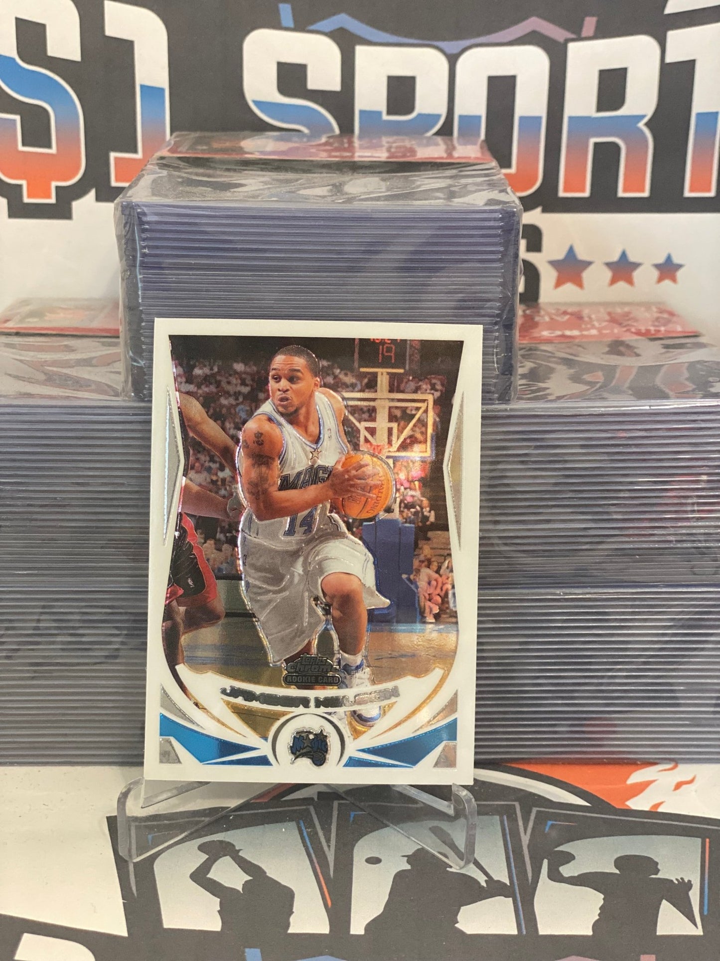 2004 Topps Chrome Jameer Nelson Rookie #185