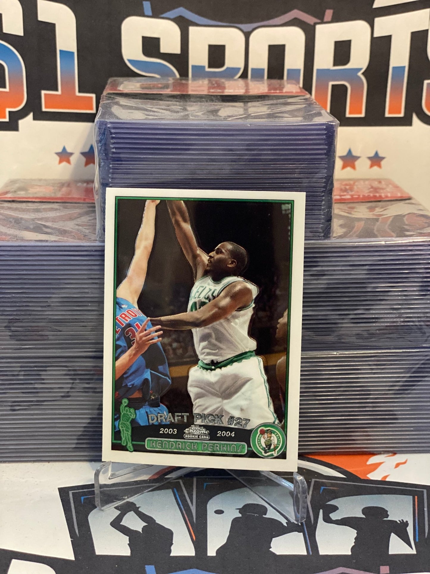 2004 Topps Chrome Kendrick Perkins Rookie #137