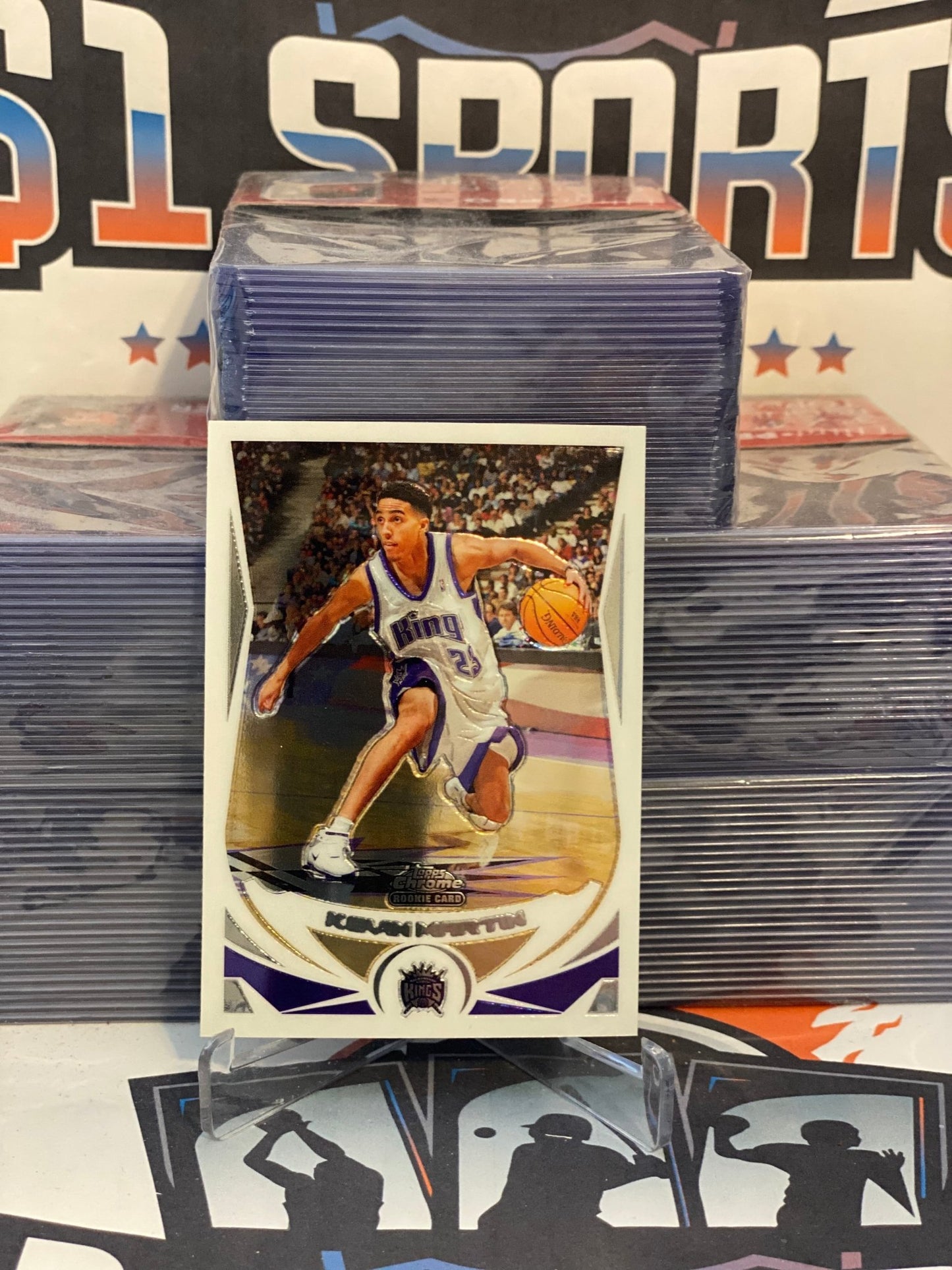 2004 Topps Chrome Kevin Martin Rookie #191