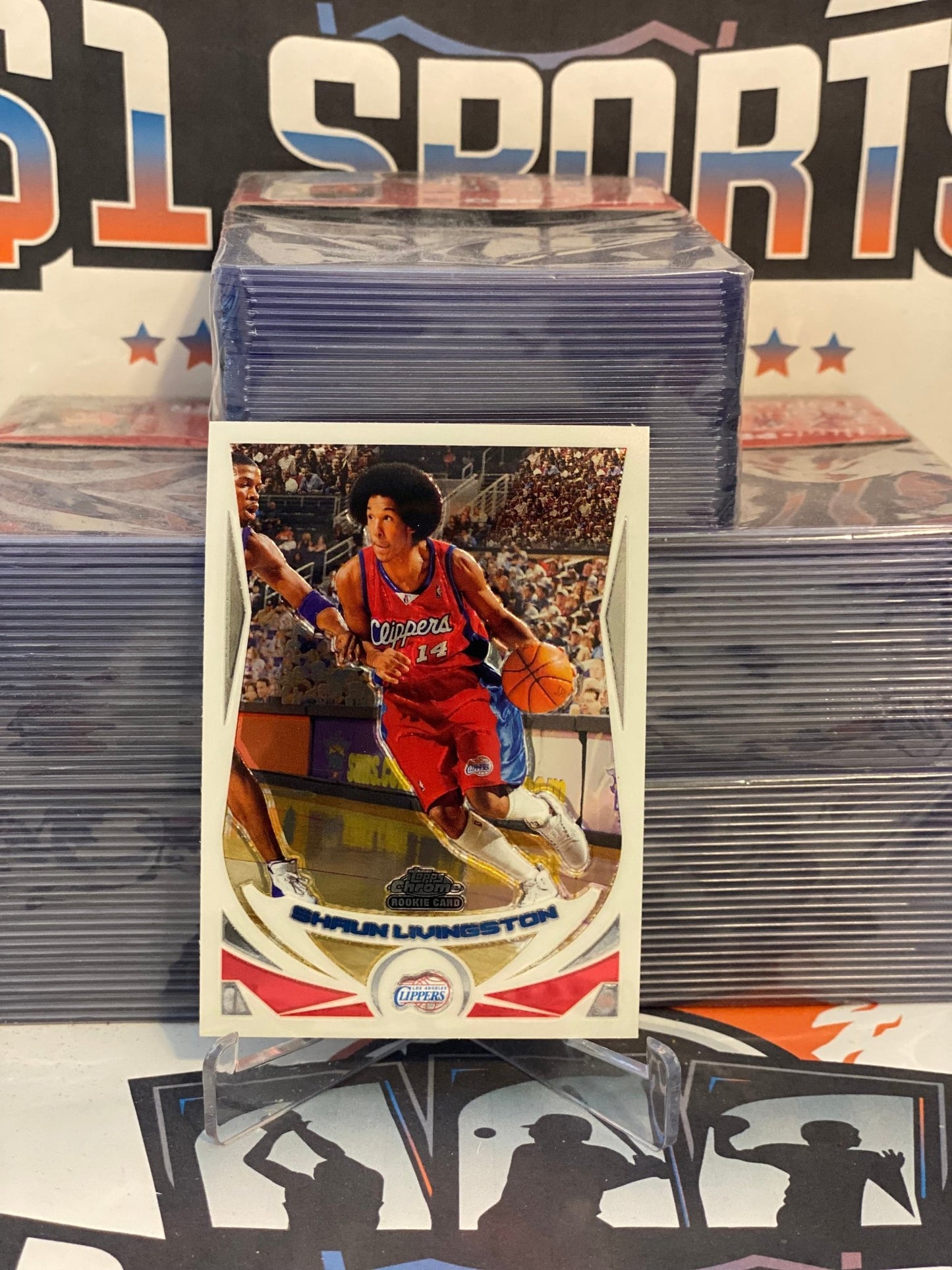 2004 Topps Chrome Shaun Livingston Rookie #169