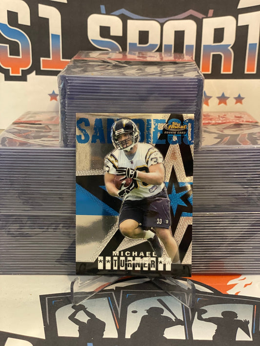 2004 Topps Finest Michael Turner Rookie #62