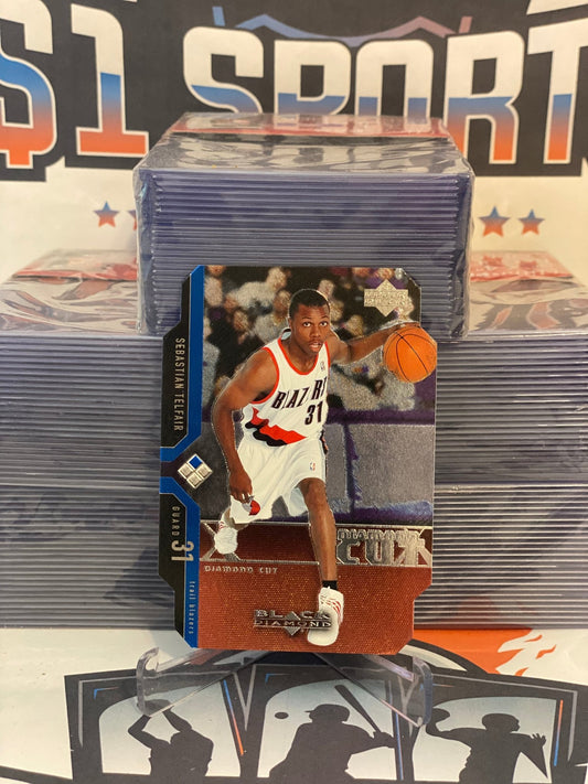 2004 Upper Deck (Black Diamond Die Cuts) Sebastian Telfair #DC14