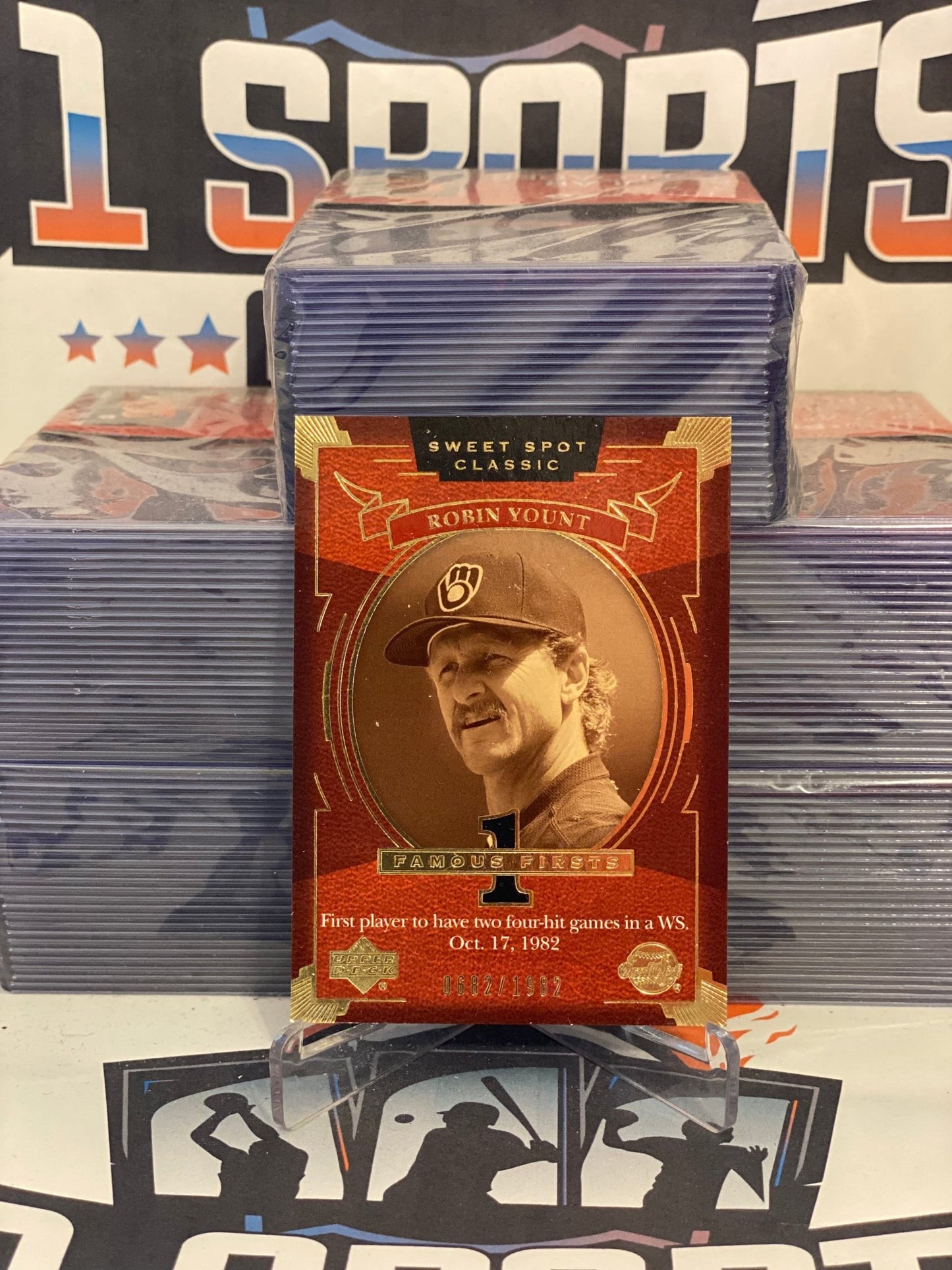 2004 Upper Deck (Sweet Spot Classics 682/1982) Robin Yount #142