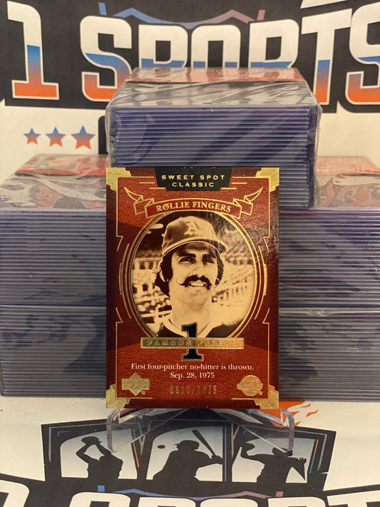 2004 Upper Deck (Sweet Spot Classics 913/1975) Rollie Fingers #144