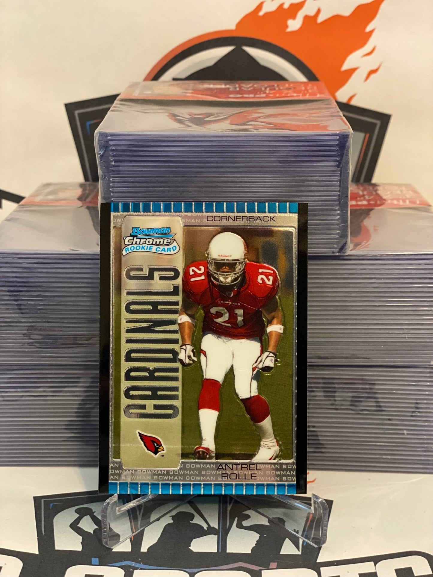 2005 Bowman Chrome Antrel Rolle Rookie #116