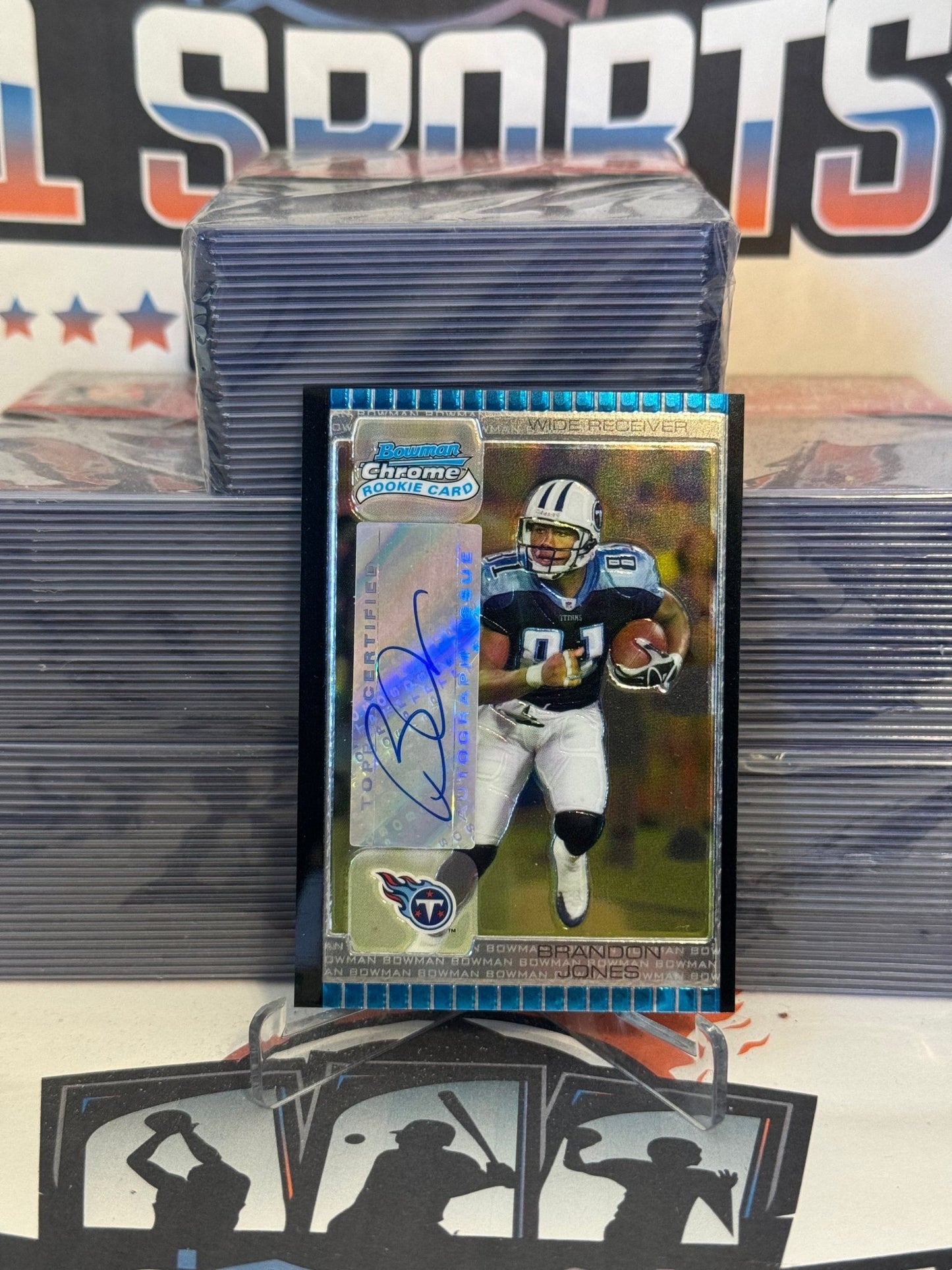 2005 Bowman Chrome (Auto) Brandon Jones Rookie #238