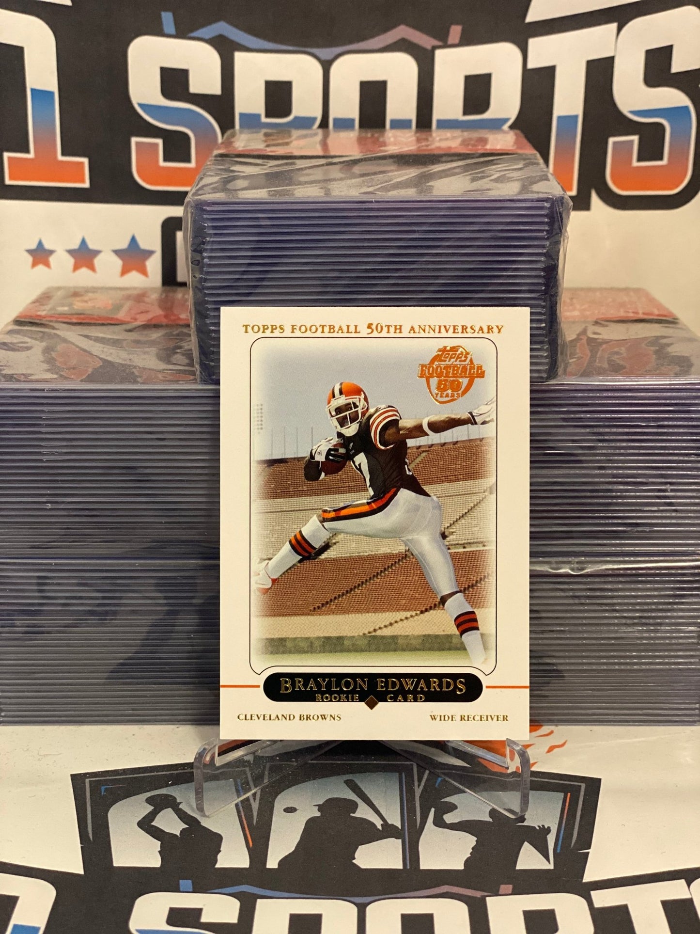 2005 Topps Braylon Edwards Rookie #415