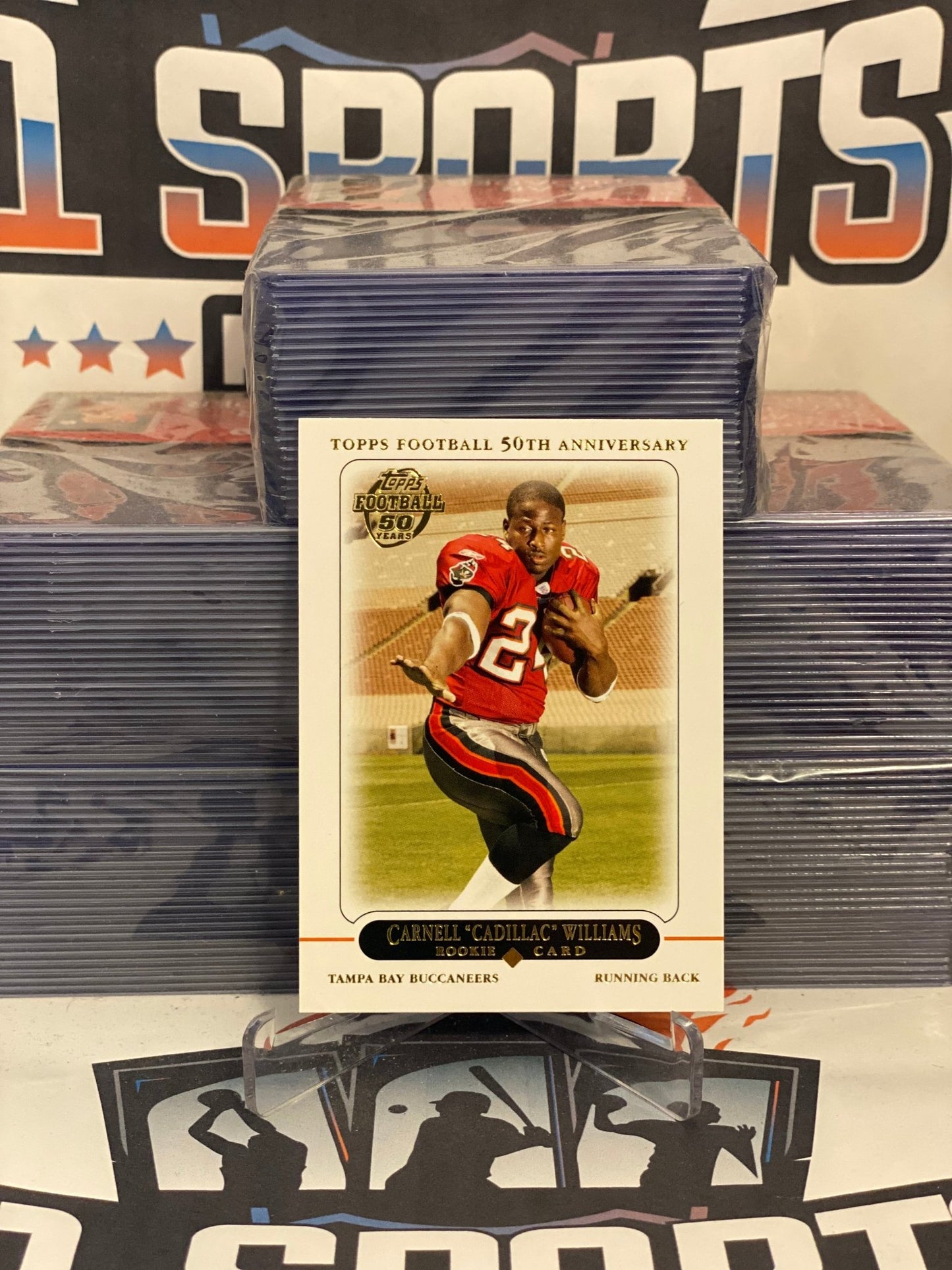 2005 Topps Carnell "Cadillac" Williams Rookie #438