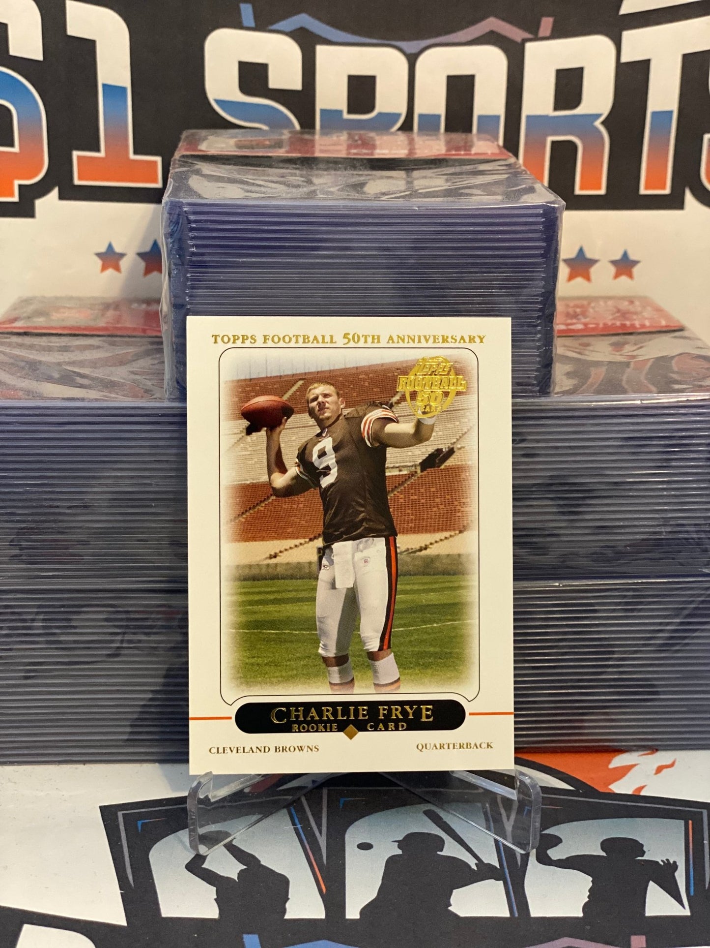 2005 Topps Charlie Frye Rookie #417