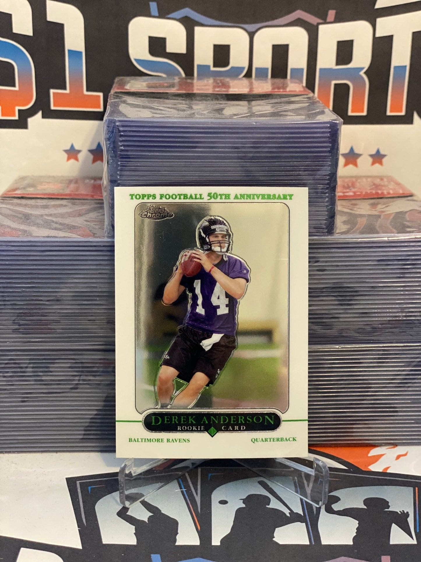 2005 Topps Chrome Derek Anderson Rookie #234