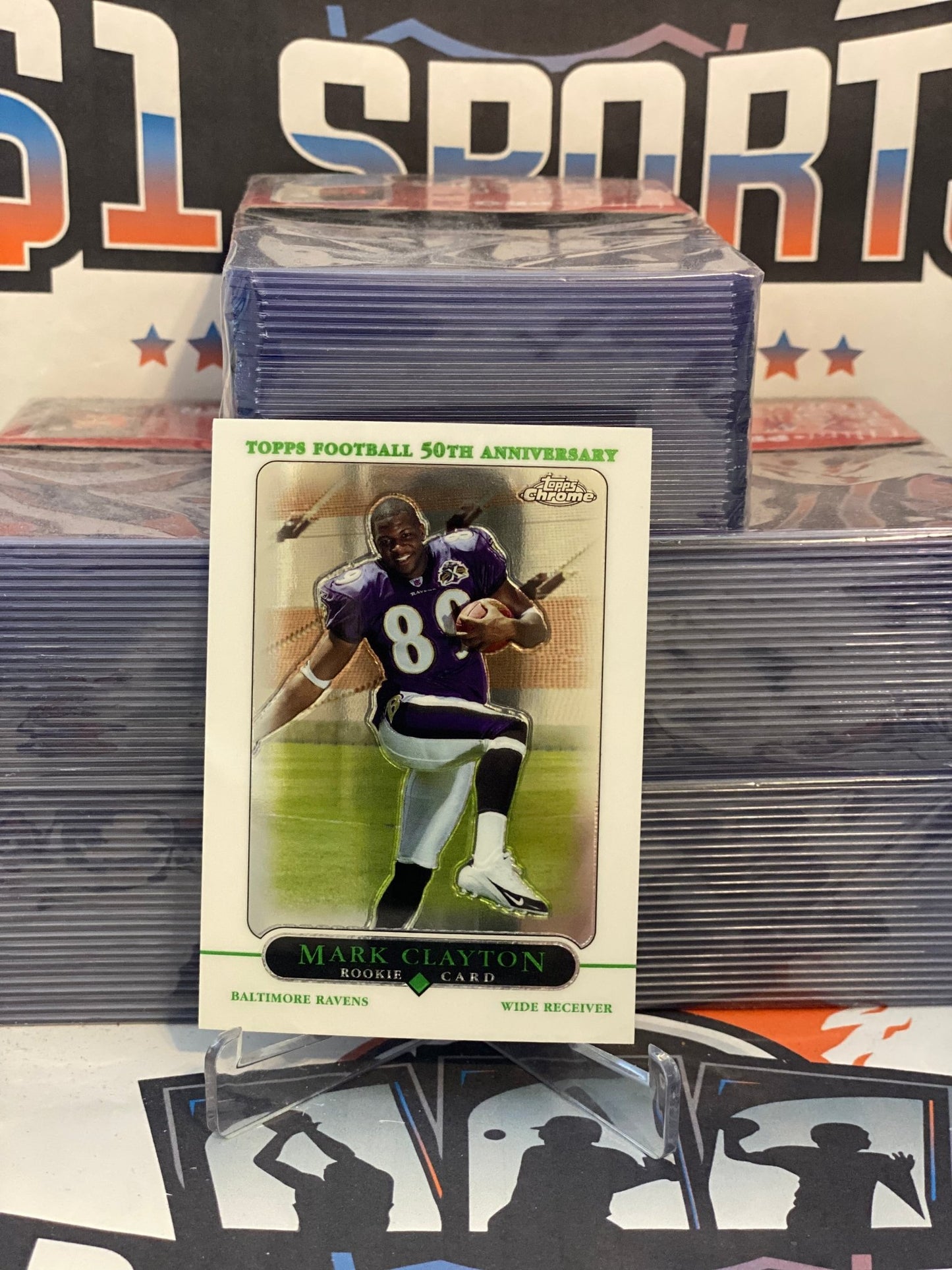 2005 Topps Chrome Mark Clayton Rookie #173