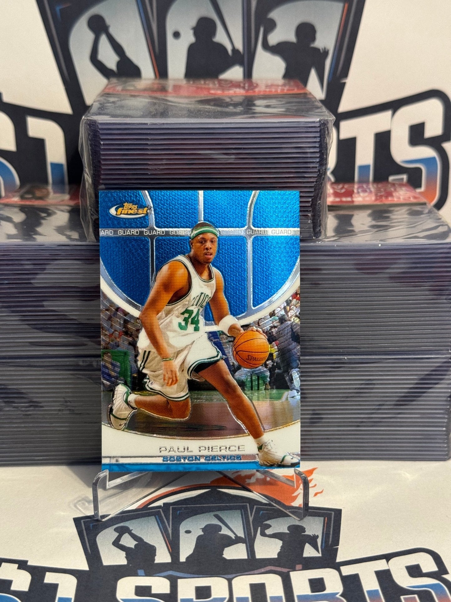 2005 Topps Finest Paul Pierce #80