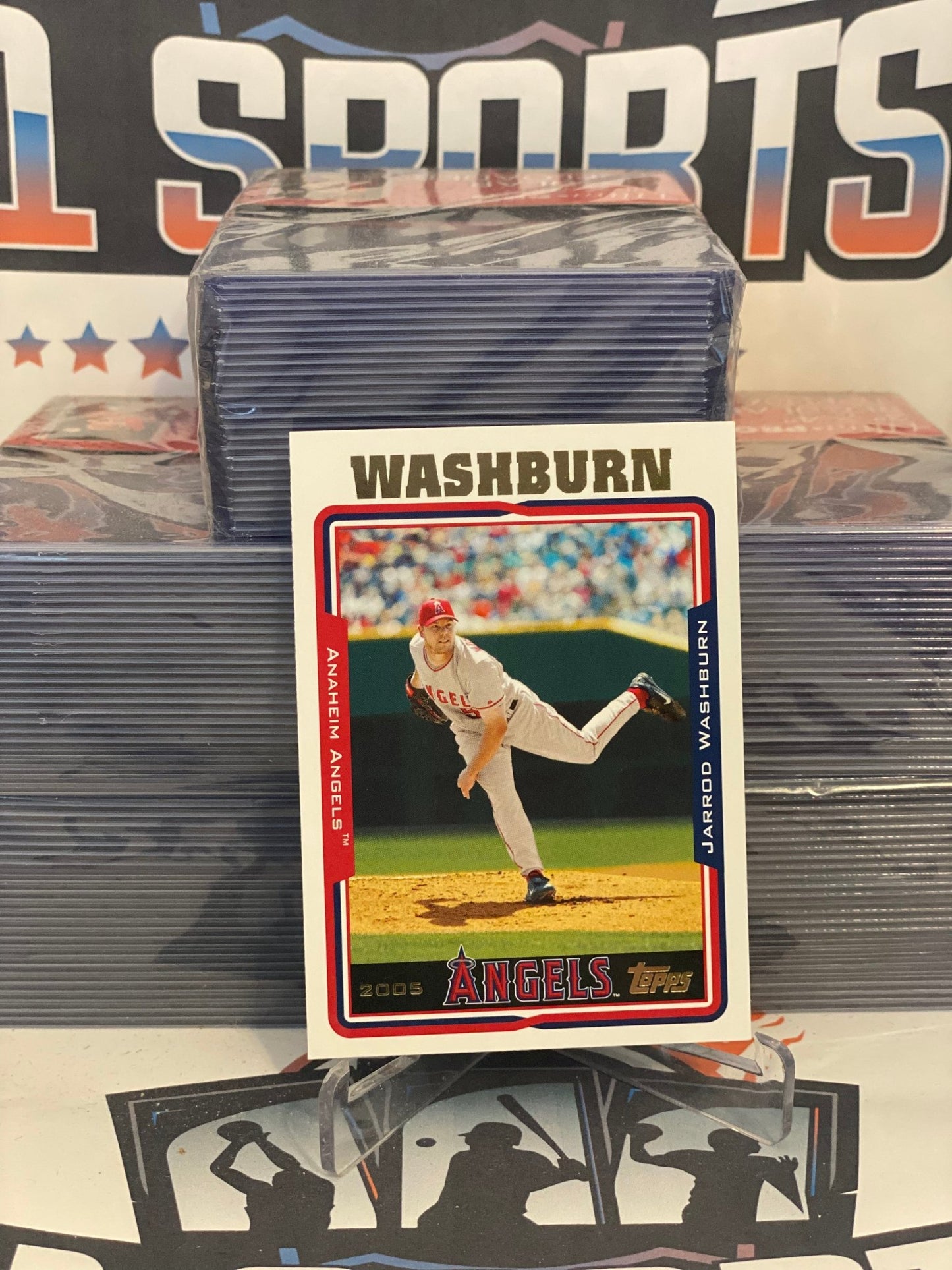 2005 Topps Jarrod Washburn #211