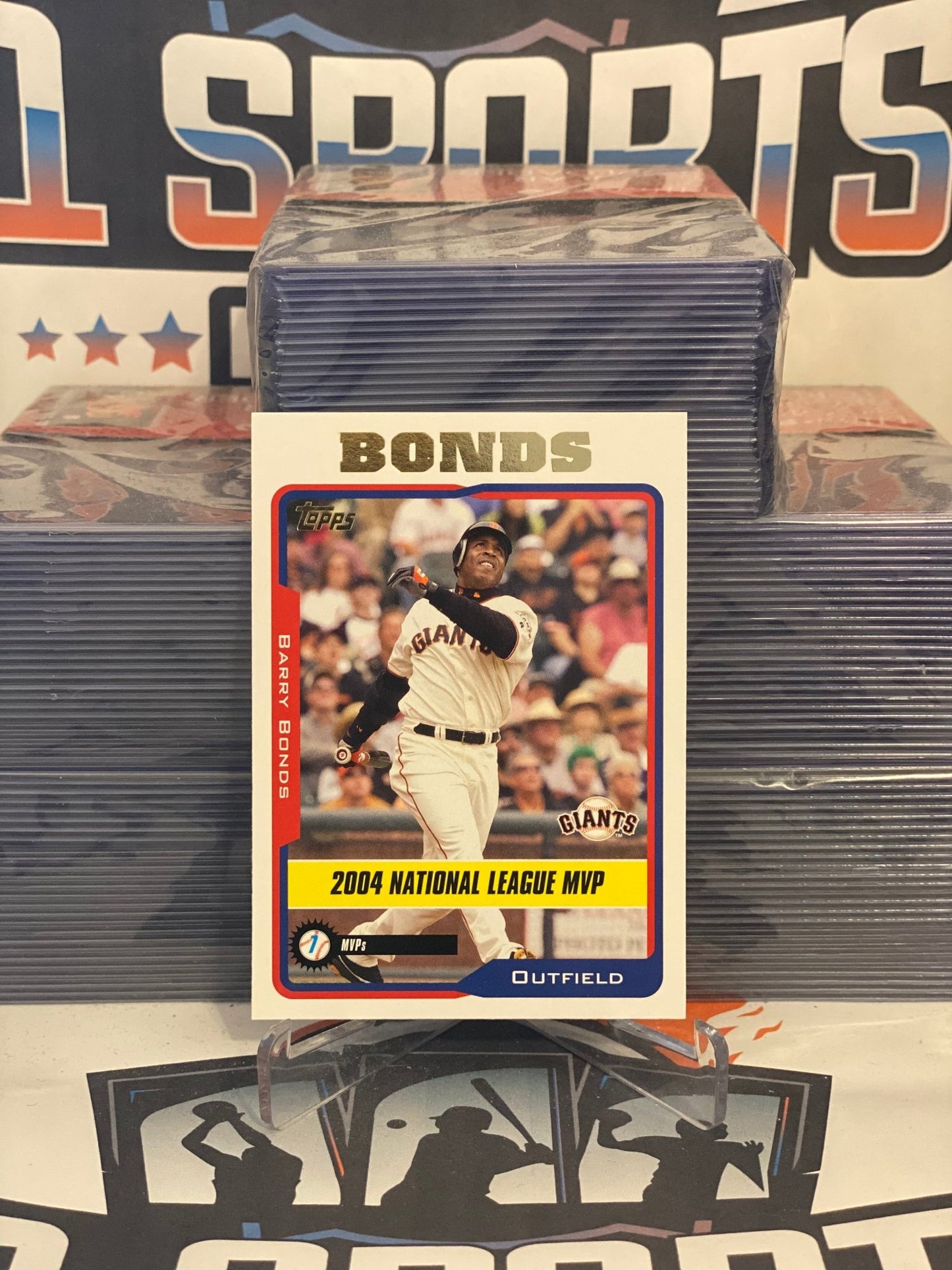 2005 Topps (NL MVP) Barry Bonds #716