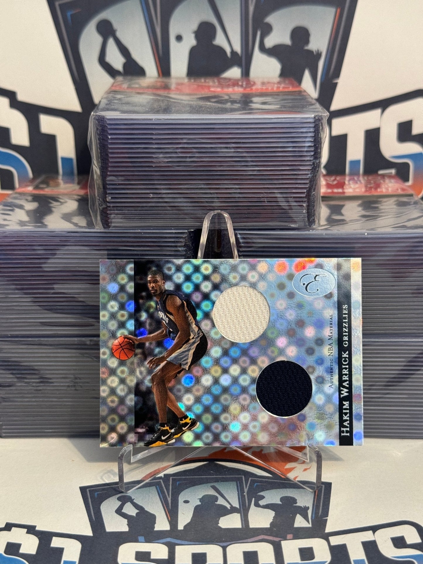 2006 Bowman Elevation (Power Brokers Dual Relic 37/99) Hakim Warrick #NNO