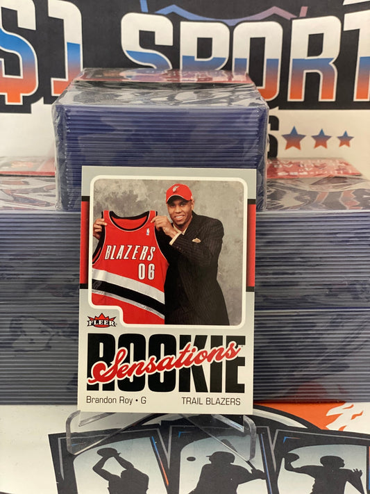 2006 Fleer (Rookie Sensations) Brandon Roy #RS-BR