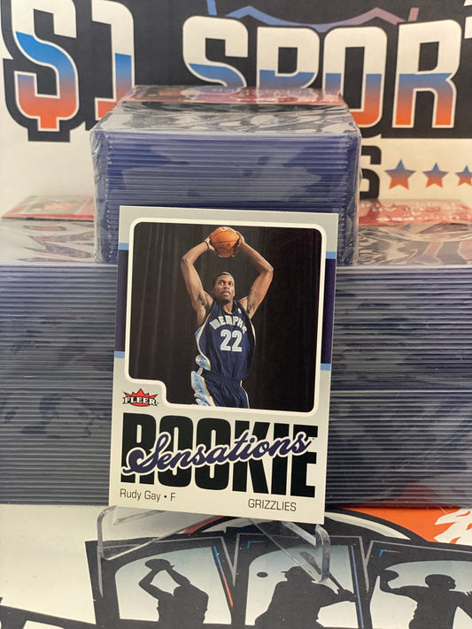 2006 Fleer (Rookie Sensations) Rudy Gay #RS-RG