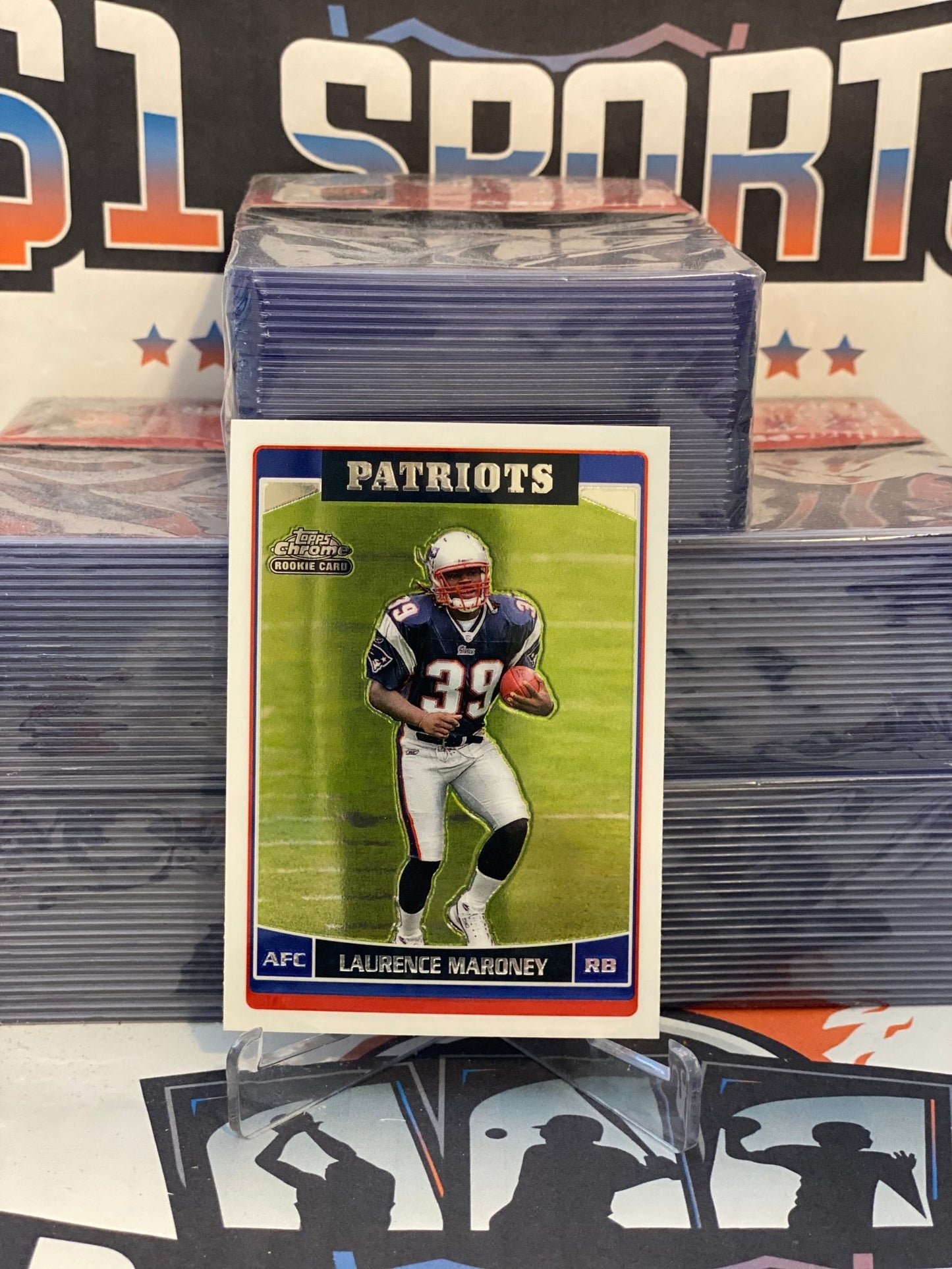 2006 Topps Chrome Laurence Maroney Rookie #227