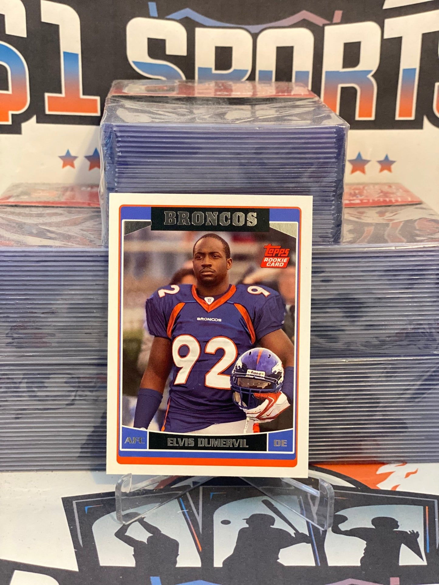 2006 Topps Elvis Dumervil Rookie #328