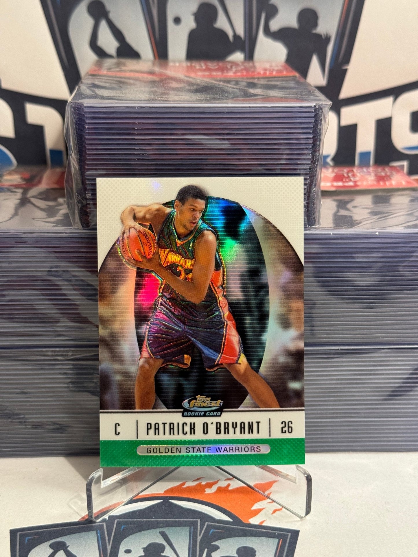 2006 Topps Finest (Refractor 113/199) Patrick O'Bryant Rookie #73