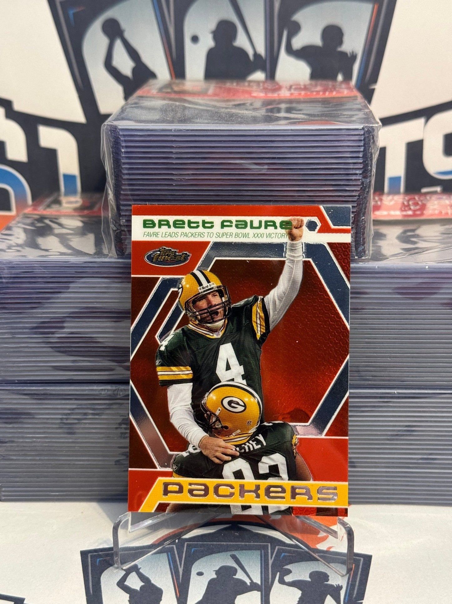2006 Topps Finest (Super Bowl) Brett Favre #BF9