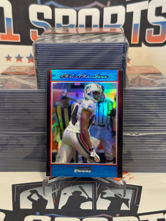 2007 Bowman Chrome (Blue Refractor 97/150) Chris Chambers #BC148