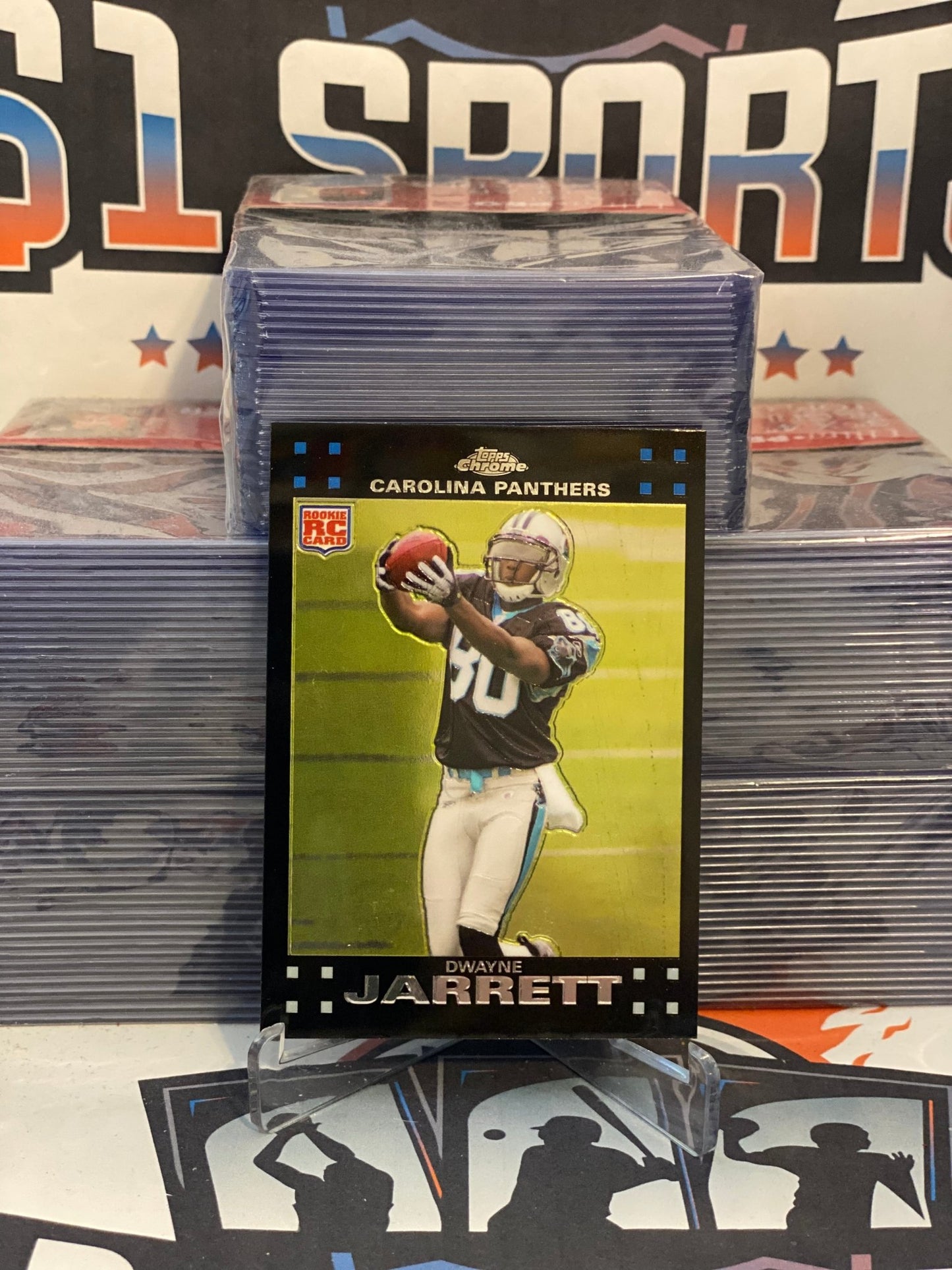 2007 Topps Chrome Dwayne Jarrett Rookie #TC202