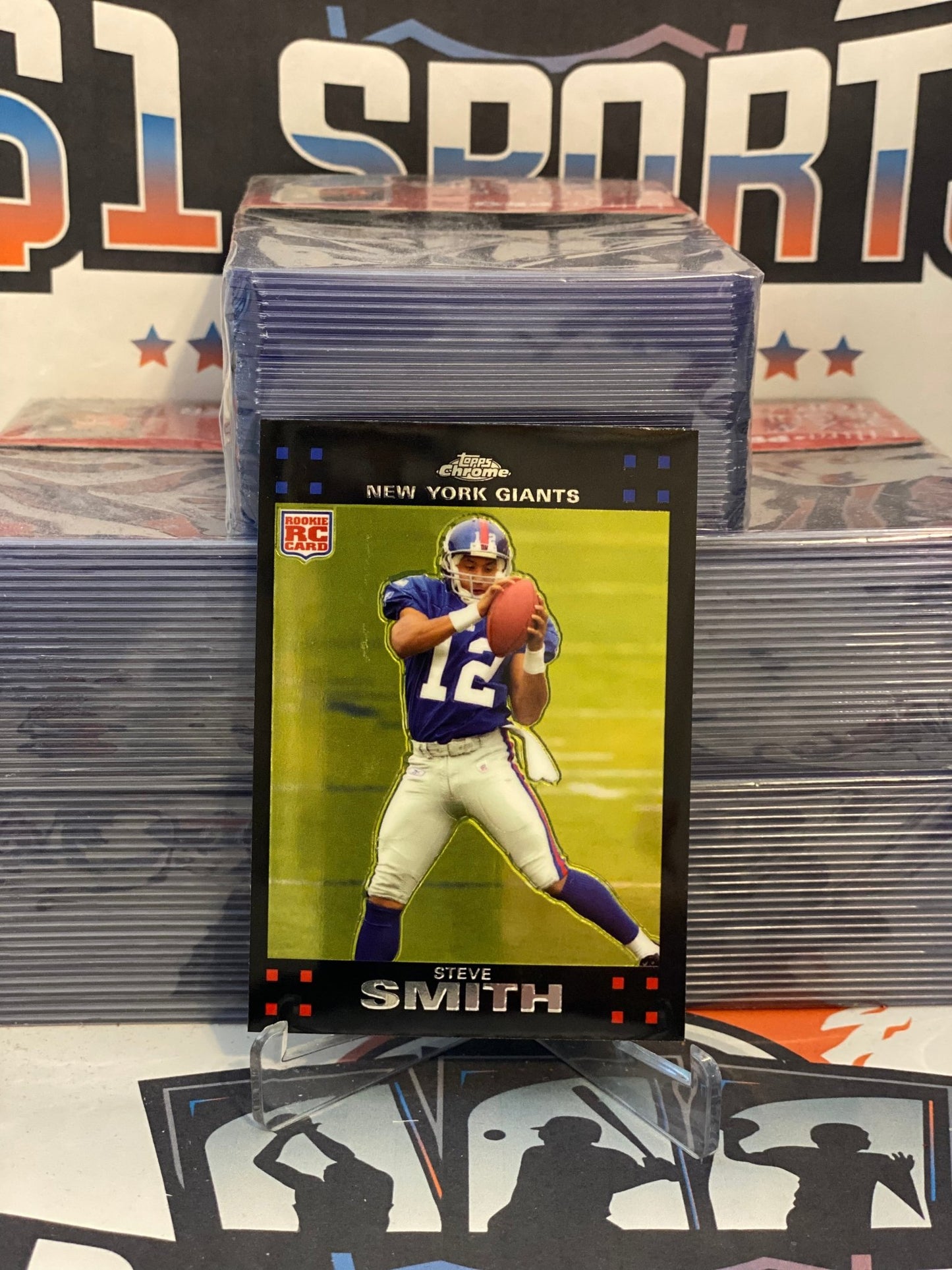 2007 Topps Chrome Steve Smith Rookie #TCTC211