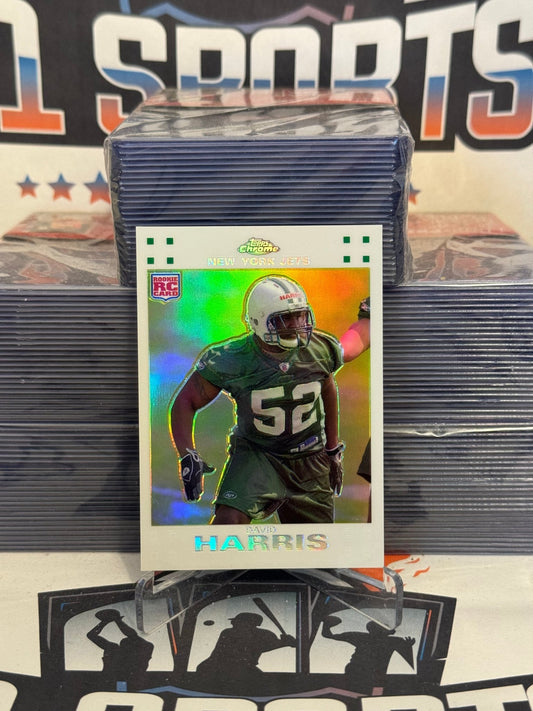 2007 Topps Chrome (White Refractor 577/869) David Harris Rookie #TC241
