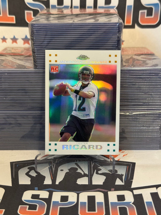 2007 Topps Chrome (White Refractor 762/869) Lester Ricard Rookie #TC180