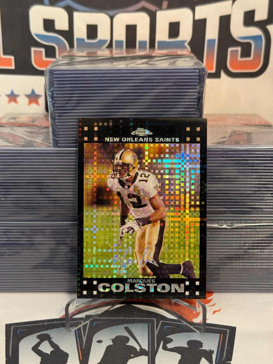 2007 Topps Chrome (X-Fractor) Marques Colston #TC82