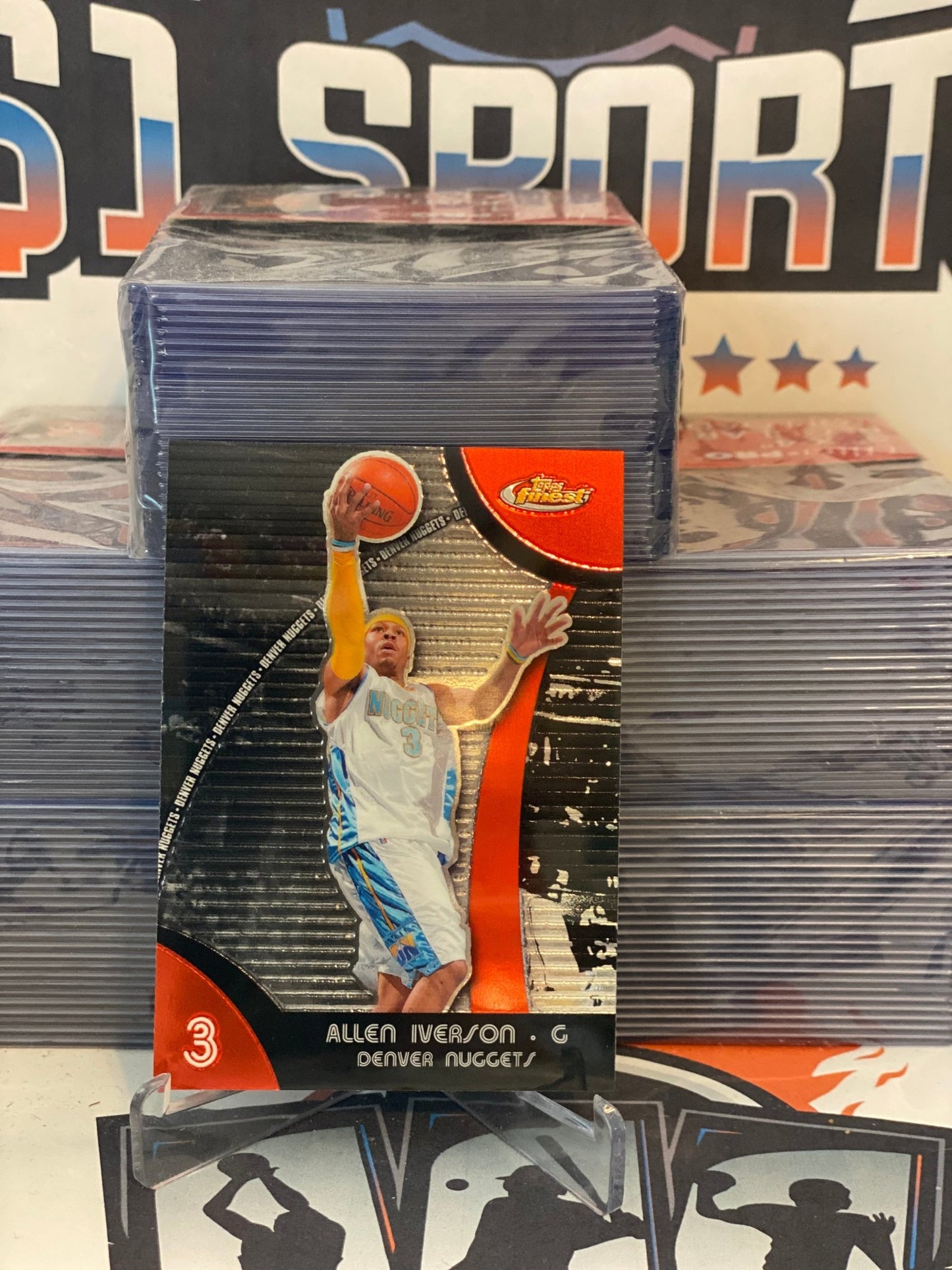 2007 Topps Finest Allen Iverson #23