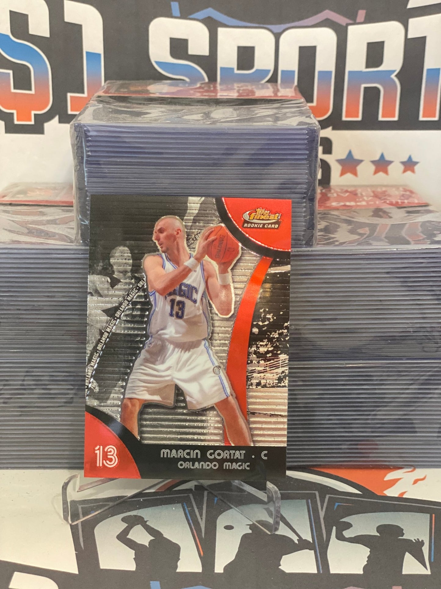 2007 Topps Finest Marcin Gortat Rookie #94