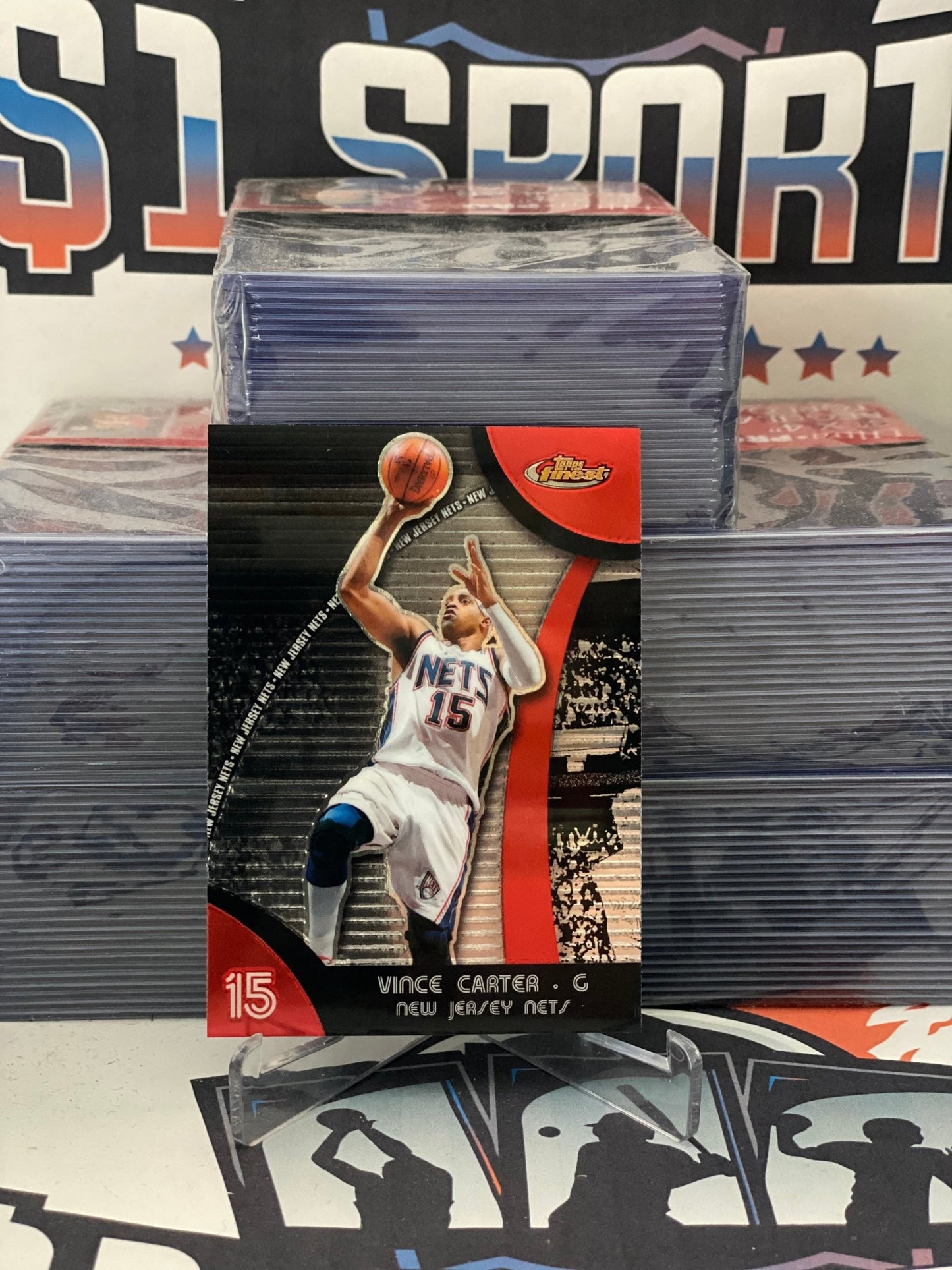 2007 Topps Finest Vince Carter #30