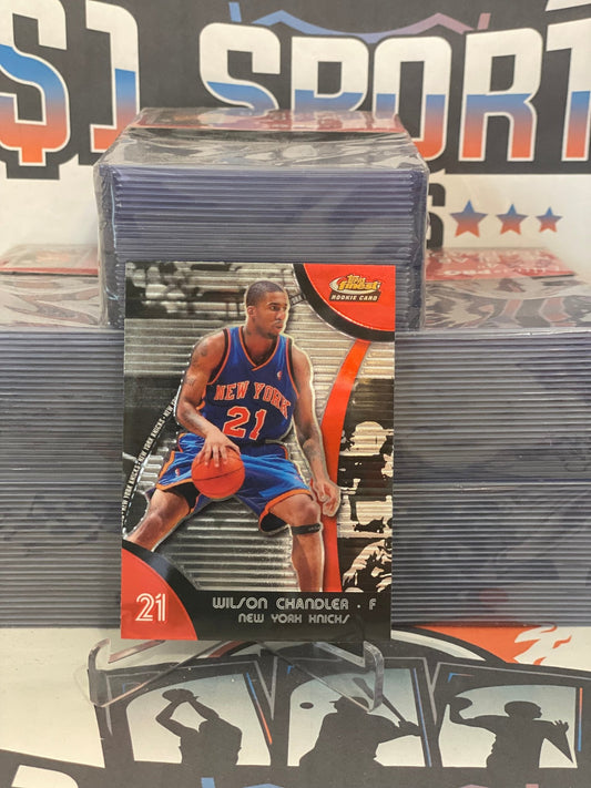 2007 Topps Finest Wilson Chandler Rookie #100