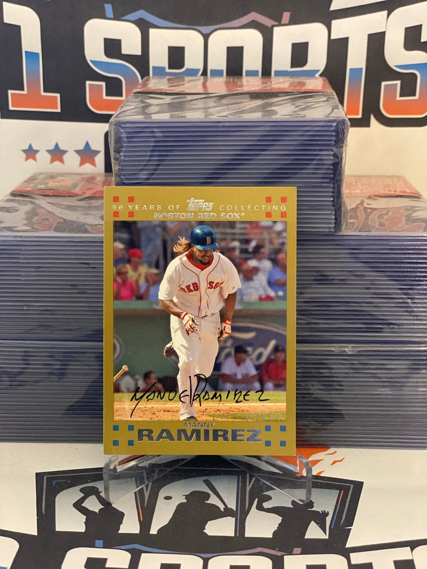 2007 Topps (Gold 1706/2007) Manny Ramirez #315